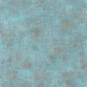 Papel Pintado Telas 2 Uni Metalises Turquoise Dore