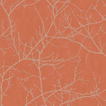 Papel Pintado Riverside Arbre Orange