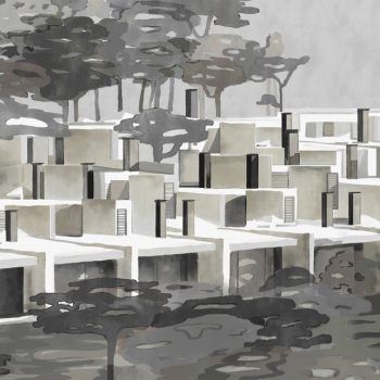RANDOM ARCHIST LA MAQUETA WHITE/GREY