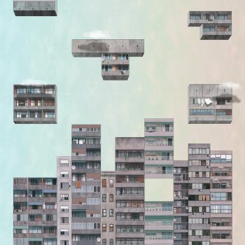 RANDOM ARCHIST TETRIS WHITE/GREY