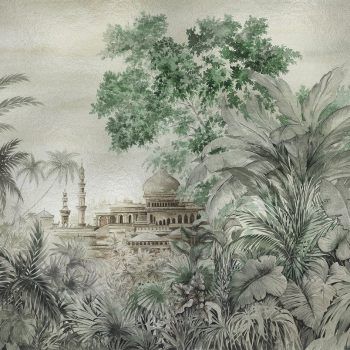 RANDOM METALLICS TAJ MAJAL SILVER VERDE