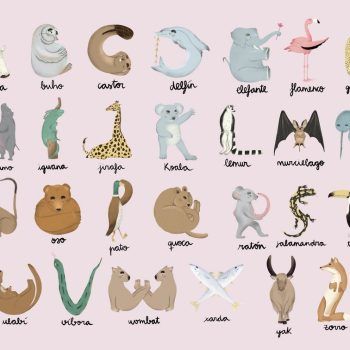 RANDOM
  KIDS ANIMAL ALPHABET PINKY ROSA