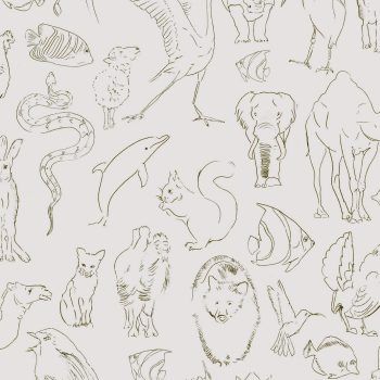 RANDOM
  KIDS ZOOLOGY NATURAL BEIGE
