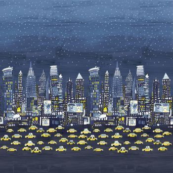 Mural de Papel Pintado NYC Wall Mural