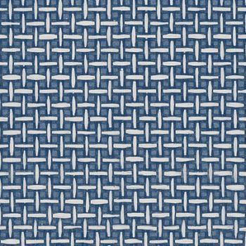 Papel Pintado Raffias+ -Azul