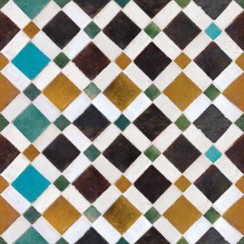 Papel pintado Tiles Feria Green