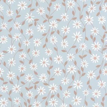 Papel Pintado Anna Caramel Bleu Ciel