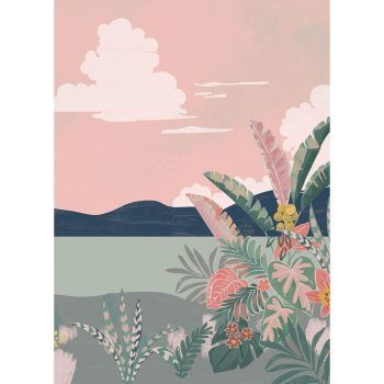 Mural de Papel Pintado Sunrise Multicouleurs 200 x 280