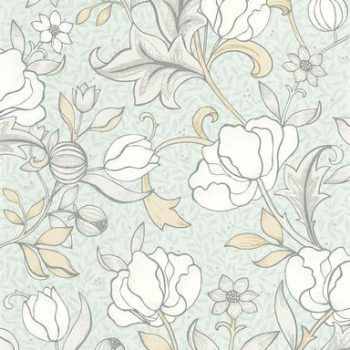 Papel Pintado Isabella Vert Amande