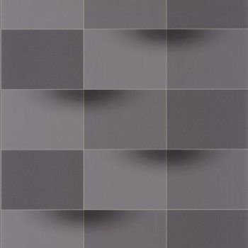 Papel pintado geométrico con cuadros 86539505
