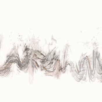 Papel Drifting Wall Mural Bisque
