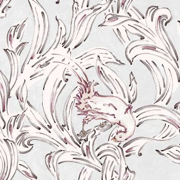 Papel Pintado Indiano Exotico Cereza Multicolor