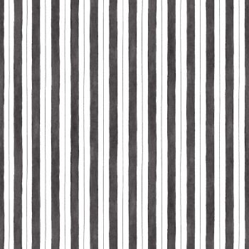 Papel Pintado Indiano Colonial Pizarra Negro