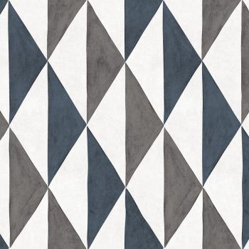 Papel Pintado Maasai Maa Añil Azul
