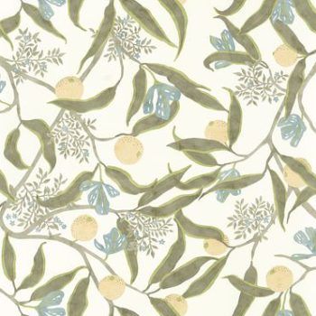 Papel Pintado Eurydice Lichen Jaune