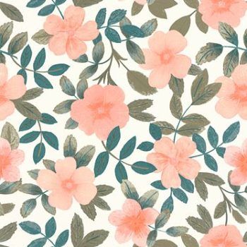 Papel Pintado Gaia Kaki Rose