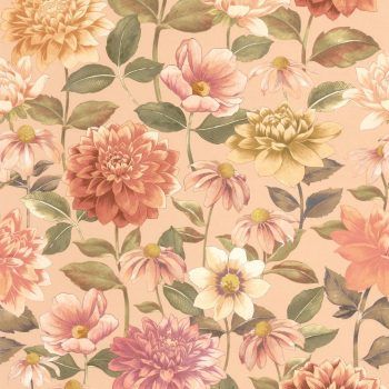 Ponte Papel Pintado Dahlia Rose Nude 87664419