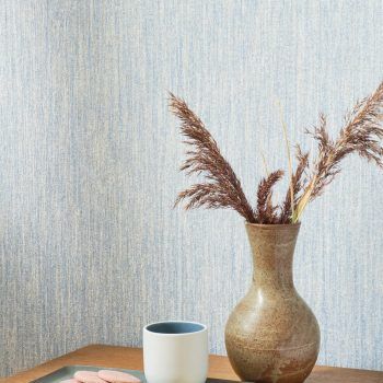 Papel PIntado Casadeco Voile de Lin Bleu Nuage