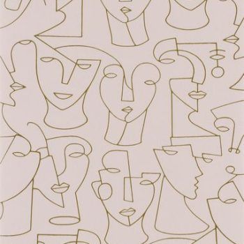 Papel Pintado Portrait Camel Rose 86164212