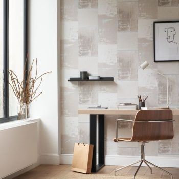 Papel Pintado Color Field Gris 86179201 Casadeco