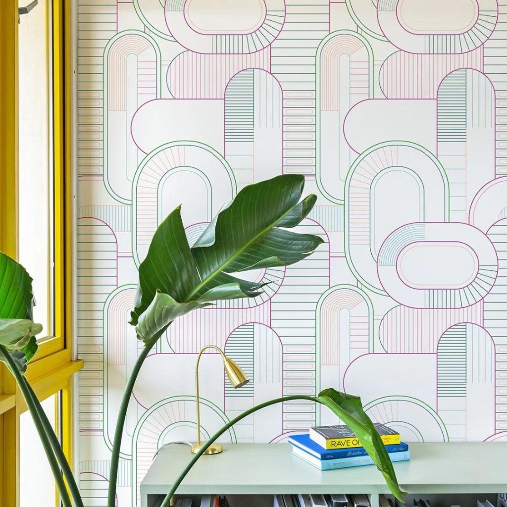Papel pintado diseño arquitectura