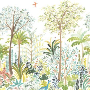Mural de Papel Pintado Funky Tropic