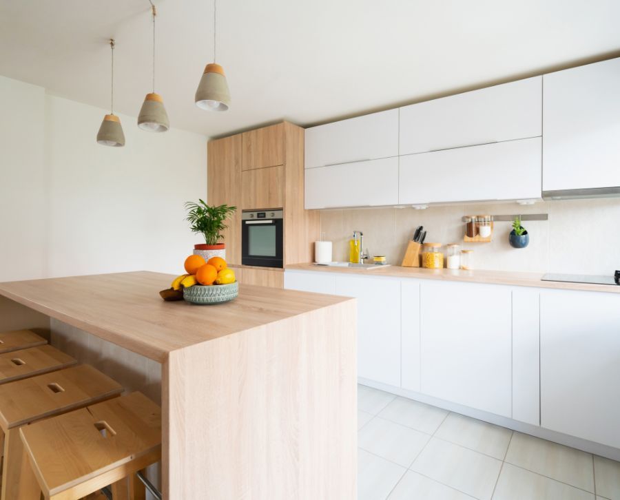 Decoración de cocinas con papel pintado
