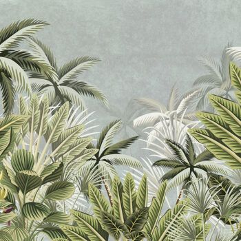 Mural de Papel Pintado Tropical Life