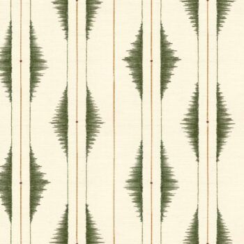 Papel pintado Azilal  Embroidery Leaves