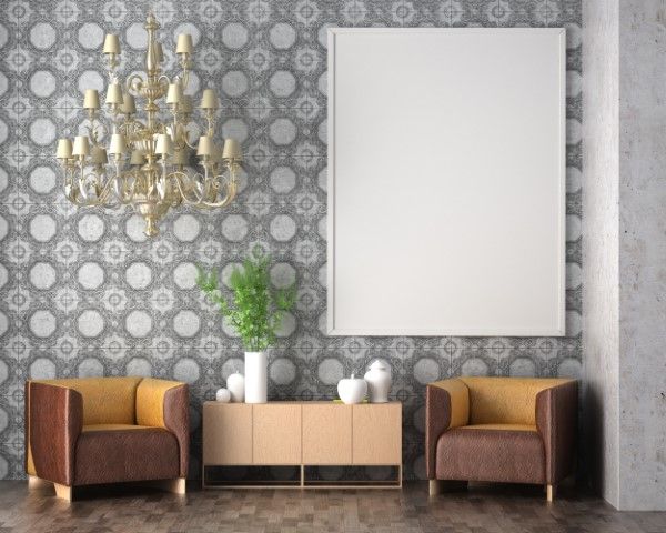 papel para pared de salon